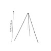 Gatuida Portable Camping Tripod Grill Rack Lightweight Cooking Stand for