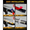 LUMENIX 49" Inch Strobe Light Strips, Back Window | Tailgate