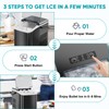 Ice Maker, Portable Countertop Icemaker Machine, Self Cleaning Quiet 2