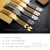 Iflytree Men Stainless Steel Religious Cross Our Father Bible Lord's