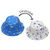 FlapJackKids - Kids Patterned Sun Hat - Dino - Medium