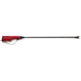 Hot Shot® Sabre-Six The Red One | Battery Operated Livestock Handling Prod | Made in USA (32 Inch Flexible Shaft)
