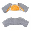 ORFOFE Bamboo Charcoal Fiber Shoulder Wrap Protector Fleece Lined Thicken