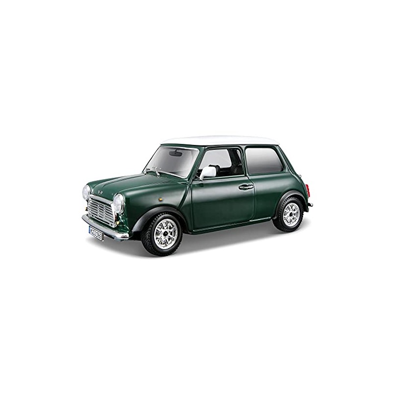Bburago 18-22011G Mini Cooper 1:24 1969, Green