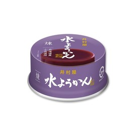 Imuraya Neri Mizu Yokan 83g (Pack of 6), Japanese Canned Water Yokan Red Bean Jelly Sweets Japanese Wagashi, MADE IN JAPAN, Limited Stock