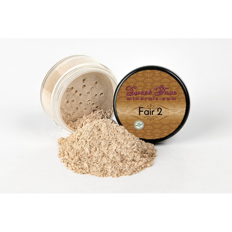 6pc STARTER KIT (FAIR 2) Mineral Makeup Sample Size Set