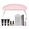 LED Nail Lamp Gel Set Professional DIY Fast Drying Nail