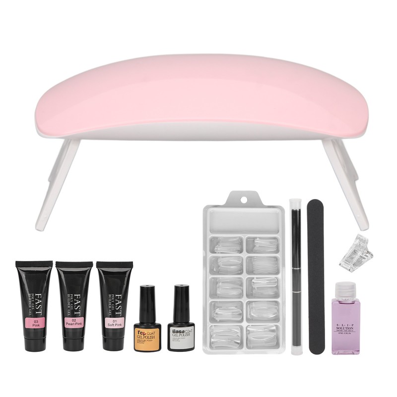 LED Nail Lamp Gel Set Professional DIY Fast Drying Nail
