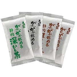 Arahataen Earth Poetry Lucky Bag Shizuoka Tea Gabu Drinking Large Tea Leaf Set, Deep Steamed Tea Assortment, Drinking Comparison Set, 10.6 oz (300 g) (Shizuoka Deep Mushi Tea/Kucha/Shizuoka Hojicha),
