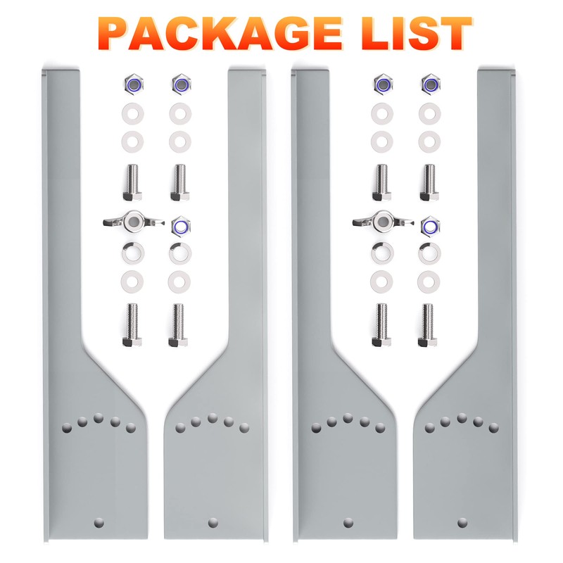 SOLPERK Solar Panel Mount - 13.8in Stand, Angle Adjustable (0-60