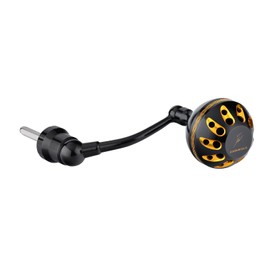 GOMEXUS Handle CJT-A30 35 Ride Game Handle for 18 Legalis LT, 20 Levros, Freams 2500-3000, Compatible with Daiwa Spinning Reels, Levros Knob, Shot Handle, Single Handle, Left and Right Compatible, 2.2