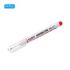 PATIKIL Deep Hole Marker Pens, 4 Pack Red Ink Deep