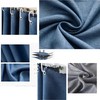 Navhao Dorm Home Solid Thicken Bunk Blackout Bed Curtains Cloth