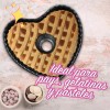 J.H. Company Molde Corazon Antiadherente Reposteria Cocina Acero 10259