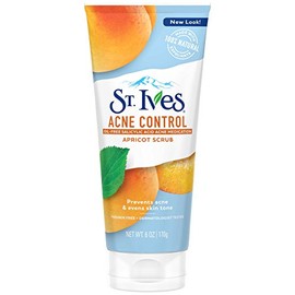 ST. Ives - Exfoliante facial Acne Control, albaricoque, 6 onzas170 g (paquete de 6)                                                                   