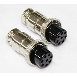 MIC-8P Microphone Connector 8 Pin Set of 2