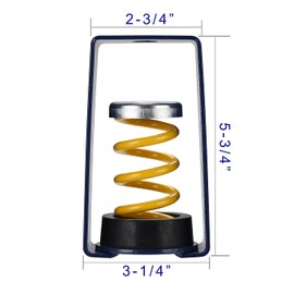 Hanger Mount Vibration Isolator, Spring Isolator Type, Capacity Range: 230 to 310 lb.