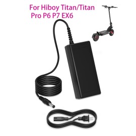 for Hiboy 54.6V Adapter for 48V Electric Bike Scooter for Hiboy Titan/Titan Pro P6 P7 EX6