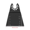 5PCS Oscillating Multitool Blades, 65mm Multitool Quick Release Saw Blades,