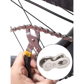 Bicycle Missing Link 6 7 8s Speed CL571R Chain Quick Link with Removal Tool Reusable Set of 3