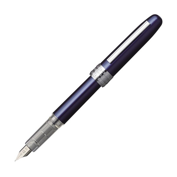 Platinum Fountain Pen, Plaisir Fine Nib, Blue (PGB-1000-#56-F)