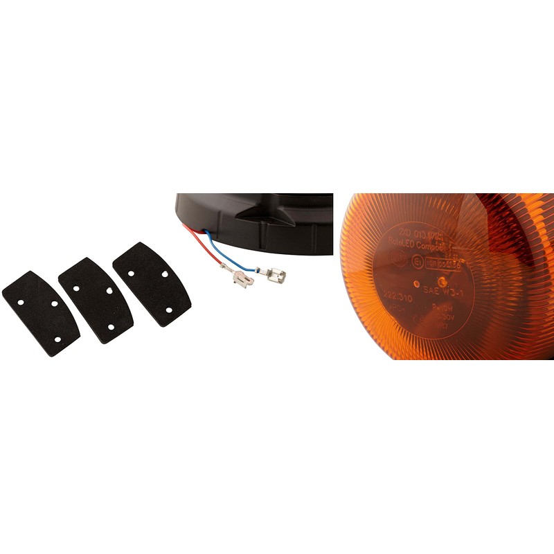 HELLA 2XD 013 979-201 LED-Strobe-type Beacon - RotaLED Compact -