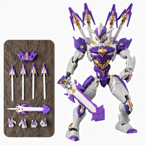 Osmanthus bloom Demon Mecha Robot Action Figure, Multi-Jointed Movable Dummy