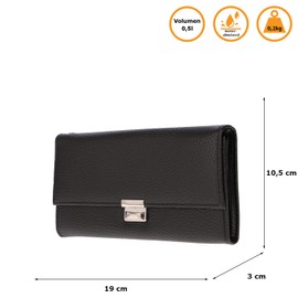 Christian Wippermann Large Gastro Waiter's Wallet Black