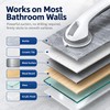 17-Inch Bathroom Grab Bar for Shower Support – No-Drill Anti-Slip