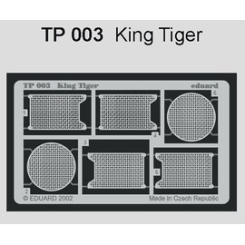 Eduard AccessoriesÂ âÂ TP003Â King Tiger Model Accessories Photo Etch Kit by Tamiya