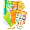 THE BAMBINO TREE Animal and Picture Bingo Game for Kids