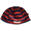 Magnífico sombrero de terciopelo para bebés y niñas, Rojo/azul marino,