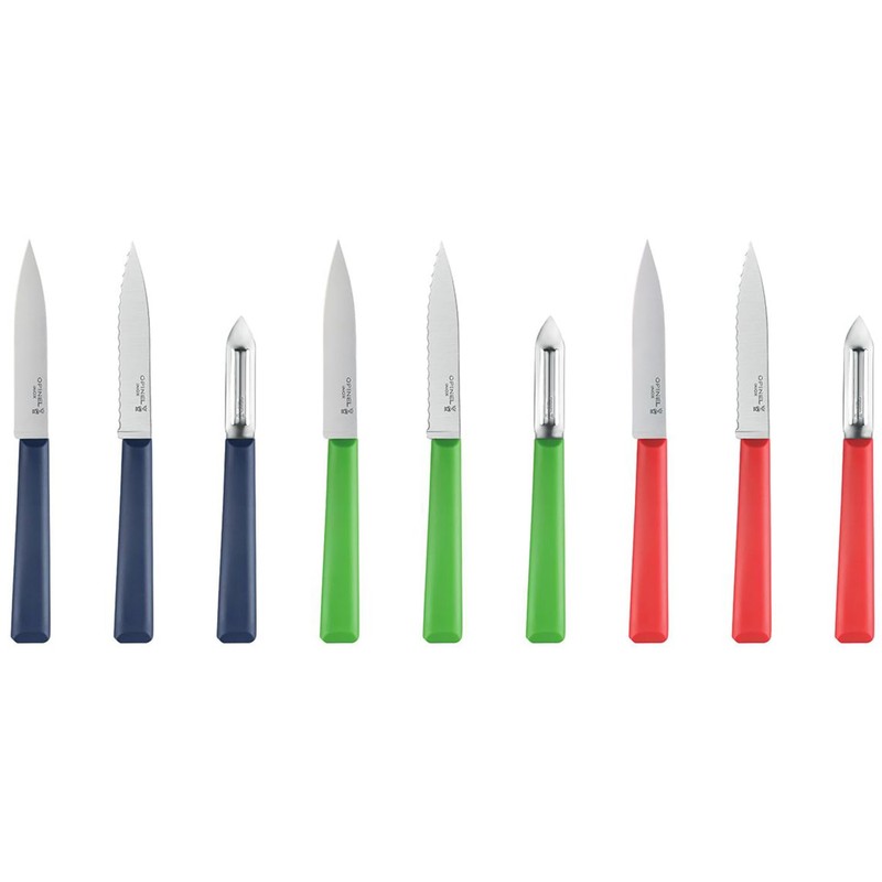 Opinel 254594 002358 Peeler Plastic Black