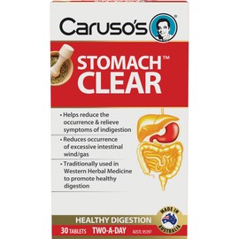 Caruso's Natural Health Stomach Clear 30 Tablets