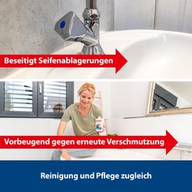 MELLERUD Acryl & Kunstgranit Reiniger | 1 x 0,5 l | Reinigungsmittel zum Entfernen von Ablagerungen auf Acryl-, Kunstgranit- und Anderen Oberflächen