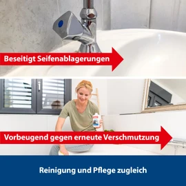 MELLERUD Acryl & Kunstgranit Reiniger | 1 x 0,5 l | Reinigungsmittel zum Entfernen von Ablagerungen auf Acryl-, Kunstgranit- und Anderen Oberflächen