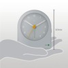 Braun Classic Analogue Alarm Clock with Snooze and Continuous Backlight,