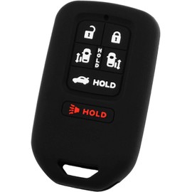 KeyGuardz Keyless Entry Remote Car Smart Key Fob Outer Shell Cover Rubber Case for Honda Odyssey KR5V1X