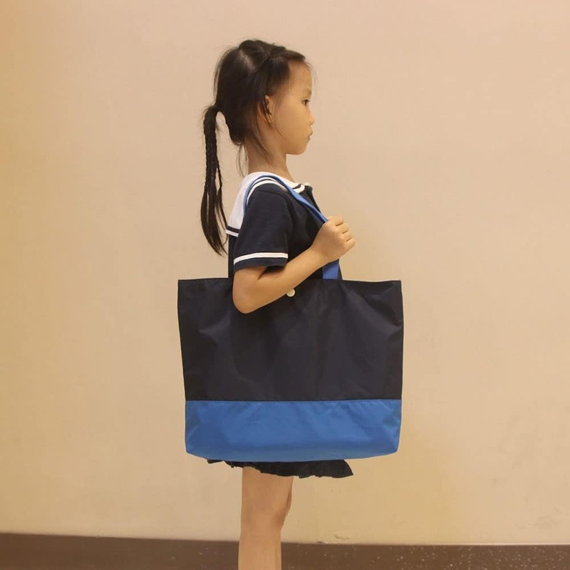MESRINA Lesson Bag for Boys and Girls, Nylon Handbag, Large