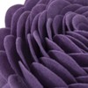 KINGROSE 3D Flower Decorative Throw Pillow Round Cushion for Sofa