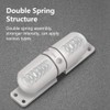 2 Pack Automatic Spring Closer, Stainless Steel Safety Spring Door