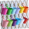 Mipcase 4pcs Detachable Iron Hanging Flowerpot Space Saving Decorative Plant