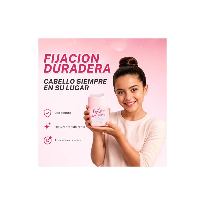 Cera para Cabello Mujer, Gel para Cabello Mujer Con Peine,