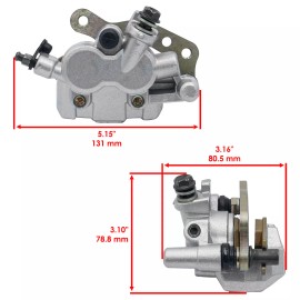 Celox For Kawasaki Brute Force 750 KVF750 4X4i 05-11 Front LH/RH Brake Caliper W/Pads