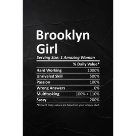 Gratitude Journal - Brooklyn Girl Ny New York Funny City Home Roots Usa Gift