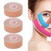 Face Tape Roll, Facial Myofascial Lifting Tape 3 Rolls Face