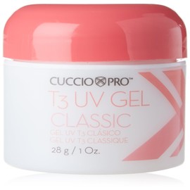 Cuccio Pro T3 UV Gel Clear for High Shine Natural and Artificial Nails 28g