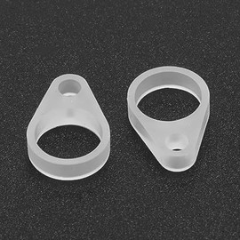 Soundlink Silicone Loops BTE Hearing Aid Clip Adaptor Hearing Aids Glasses Connectors Attachment (Three Pair) (7mm)