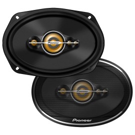 Pioneer Pair of PIONEER  5-Way Coaxial Car Speakers Clear Sound Easy Install, 6” x 9”