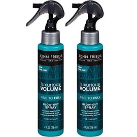John Frieda Luxurious Volume Fine to Full Blow Out Spray, 4 Fluid Ounce (Pack of 2)
